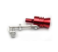 Tuyaux Queue de Voiture Sonore Universel Simulateur Son Turbo Dispositif Remise État Du Véhicule Tuyau D'échappement Sifflet Sonore Turbo Silencieux(Red-L)