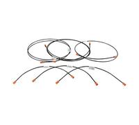 Tuyaux rigides de frein pour VW Golf 1 sans ABS avec servo frein et sans régulateur de pression (04/1974-07/1979)