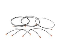 Tuyaux rigides de frein pour VW Golf 1 sans ABS avec servo frein et sans régulateur de pression (08/1979-02/1984)