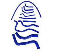 Tuyaux Trop-Plein radiateur Compatible Avec Mitsubishi Pour Galant 2.5 EC5A EC5W 6A13TT VR4 VR-4 1996-2003 Tuyau De Trop-plein De Liquide De Refroidissement(Blue)