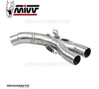 Tube Sans Kat MIVV De-Kat Inox pour Honda Cb 1000 R 2008 > 2017