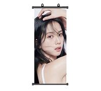 TuYines Article de fan Blackpink : poster JISOO, tableau enroulable, cadeau et décoration d'anniversaire (70 x 30 cm)