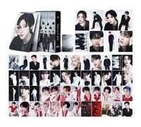 TuYines ATEEZ Photocards, 55 pièces Ateez Photocards, Kpop Ateez LomoCards, Kpop Indispensable pour les fans (A)