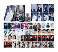 TuYines ATEEZ Photocards, 55 pièces Ateez Photocards, Kpop Ateez LomoCards, Kpop Indispensable pour les fans (B)