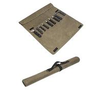 TUYU Sac de Rangement de Couteau de Cuisine 12oz - Toile Cirée, Portable, 9 Lames, Pour Chef