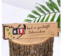 TUZELIYA Permis de conduire réussi cadeau - Vous l'avez réussi ! Permis de conduire ! - Coffret cadeau Duplo - Cadeau de permis de conduire - Sans Duplo