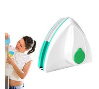 Tuzsocr Lave Vitre Magnétique Nettoyeu,Nettoyant à vitres double face,Verre latéral Outils d'essuie-Glace,avec Corde Anti-Chute,pour épaisseur de Verre 15-26 mm Outil de Nettoyage magnétique(15-26 mm)