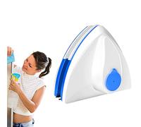 Tuzsocr Lave Vitre Magnétique Nettoyeu,Nettoyant à vitres Double Face,Verre latéral Outils d'essuie-Glace,avec Corde Anti-Chute,pour épaisseur de Verre 3-8 mm Outil de Nettoyage magnétique (3-8 mm)