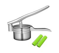 TUZSOCR Presse-citron en Acier Inoxydable,Presse Purée Manuel à Pommes de Terre,Presse-ail,Presse-Agrumes,Outil de Cuisine Multifonction Professionnel,pour Pommes de Terre, Fruits et Légumes (XL)