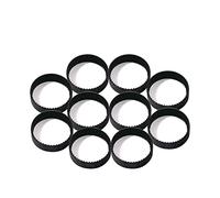 TUZUK 147-3M-6 Courroie sans fin 3M Longueur 147mm 49 dents Courroie synchrone 3M Pas 3mm Largeur 6mm HTD3M Courroie de distribution en boucle fermée Lot de 10 pièces