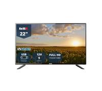 TV 22" BSL-22112 V - LED - Lecteur multimédia USB - TDT2 (DVBT2) - Connecteur HDMI - 1920X1080p efficacité énergétique F - .Alimentation en 12v et 220v.