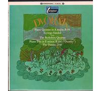 TV 34075S GYORGY SANDOR / BERKSHIRE QUARTET Dvorak Piano Quintet/Trio LP