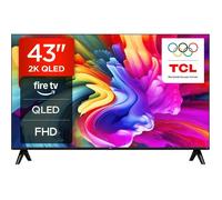 TV 43SF560 43 Pouces Full HD Smart QLED Direct LED Fire TV Télécommande Vocale Alexa Téléviseur Connecté Moderne TV Connectée HD