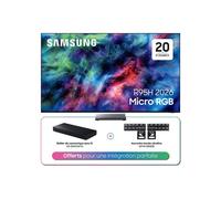 Samsung Téléviseur TMR75R95H Micro RGB 4K Vision AI 189 cm (2026) Sans reflet