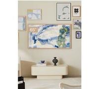 TV ART MATTE - Téléviseur Intelligent QLED 4K Avec Écran Antireflet Et Galerie D'art Bois Clair