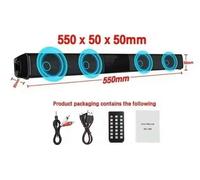 TV Bluetooth haut-parleur Super puissant Portable sans fil Surround stéréo barre de son Home cinéma boîte de son caisson de basses Radio FM USBTF - Type BS28B
