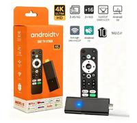 TV Box 4K TV Stick Android 10 boîtier TV intelligent - S02 - 2G + 16G WiFi 2.4G&5G lecteur multimédia -A4
