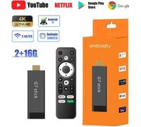 TV Box 4K TV Stick Android 11 boîtier TV intelligent - S905Y4 - 2G + 16G WiFi 2.4G&5G lecteur multimédia-A3