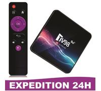 TV Box Android 12.1 - TV98 - Allwinner-H313 - 2 Go RAM - 16 Go ROM - WiFi 2.4/5 GHz