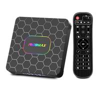 TV Box Android 14.0,R69MAX Smart TV Box with 4Go RAM 32Go ROM RK3528 Quad Core Arm Cortex A53 Mali-450 GPU Support 8K 3D 1080P 2.4/5.0GHz WiFi BT5.0 10/100M Ethernet DLNA HDMI2.0 USB3.0 H.265