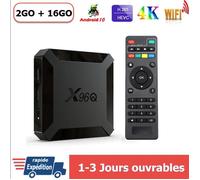 TV Box Android - DWO Europe - X96Q - 4K Ultra HD - 2Go RAM - 16Go ROM