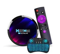 TV Box, H96 Max Android 13.0 Smart Box 4 Go De RAM 64 Go Emmc RK3528 Quad-Core 64Bit Arm Corter-A53 CPU Mali G31 MP2 GPU 8K Sortie BT5.0 2.4Ghz/5Ghz WiFi 100M LAN Enternet,4gb+64gb