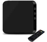 Tv Box Mini Pc Android 7.1 4K Quadcore 8Go HDMI Bluetooth Wifi Télécommande YONIS Noir G