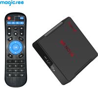 TV BOX N5 NOVA Android 9.0 RK3318 4G 32G/64G Rom 2.4+5G Dual WiFi Bluetooth4.0 Smart Box 4K Set Top mit Air Mouse black_4 + 32GB US-Regul