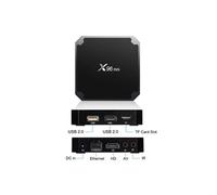 TV BOX X96mini Amlogic S905W Quad Core Android 7.1.2 2 + 16 Go WIFI 4K