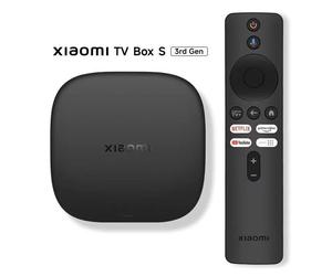 TV Box - XIAOMI - Mi TV Box S 3rd Gen - 2Go/32Go - 4K Ultra HD Dolby Vision/HDR10+ - Wi¿Fi 6 Bluetooth 5.2