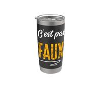 TV C'est pas faux phrase culte serie kaamelott humour gag Gobelet isotherme en acier inoxydable double paroi