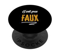 TV C'est Pas Faux Phrase culte Serie Kaamelott Humour Gag PopSockets PopGrip Adhésif