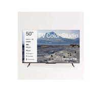 TV COLOR STUDIO - Téléviseur intelligent QLED 4K avec écran antireflet et cadre de couleur - Noir