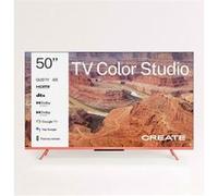 TV COLOR STUDIO - Téléviseur intelligent QLED 4K avec écran antireflet et cadre de couleur - Terracotta Terre cuite G