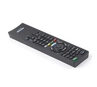 TV de Remplacement télécommande pour RMED044 Contrôleur de télévision Universel avec Une chaîne directe Accès aux Performances Stables Plastic Noir 1pc