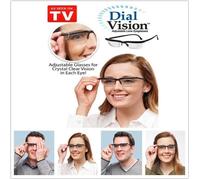 TV Dial vision big visionLunettes à cadran réglables Verres à lentilles Zoom lunettes presbytes