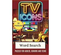 TV Icons Word Search: Puzzles for Adults, Seniors, and Teens