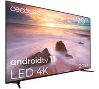 TV intelligente Cecotec A2 series ALU20070 4K Ultra HD 70 LED HDR10 Dolby Vision noir G