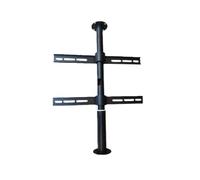 TV LCD 360 Degrés Cadre Rotatif Support De Sol Cloison De Séparation Support Rotatif Meuble TV Rotatif Base, Support De Plafond TV Pivotant À Inclinaison Réglable(170-205cm)