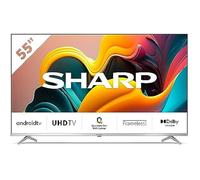 TV LCD avec rétroéclairage par LED - SHARP - 55FP6EA - 4K UHD - Wi-Fi - Smart TV - Écran incurvé - HDR