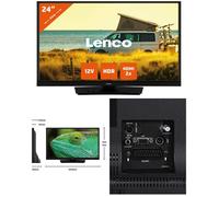 TV LENCO Bluetooth 12V LED HD 24 pouces- DVB-T, DVB-C-HD Ready