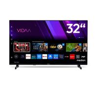 MEDION Téléviseur Full HD 80 cm (32 Pouces) (Smart TV, HDR, VIDAA Store, Netflix, Prime Video, Disney+, DAZN, Paramount+, HbbTV, PVR, Bluetooth), MD 832101