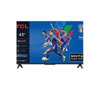 TCL Téléviseur LED 43P6K 43 pouces (109 cm) 4K UHD HDR10+ Google TV 3x HDMI 2.1 Wi‑Fi