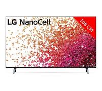 TV LED 4K 108 cm 43NANO756PR - LG - Télévision LCD rétro-éclairée par LED - 4K UHD - Smart TV - HDR - Wi-Fi