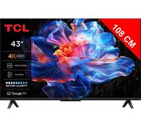 TV LED 43'' - TCL - 43P69K - 4K UHD - Smart TV - Dolby Audio