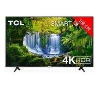 TV LED 4K 108 cm TCL 43P610 - Smart TV - HDR - Wi-Fi