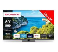TV LED 4K 126 cm Thomson Google TV 50 UHD - THOMSON - Noir - Smart TV - Dolby Atmos - Garantie 3 ans