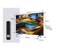 TCL P79 55P79B TV 139,7 cm (55") 4K Ultra HD Smart TV Wifi Titane