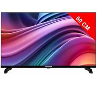 Telefunken Téléviseur LED 24 pouces TFK24GPD25SB HD Smart TV Wi‑Fi