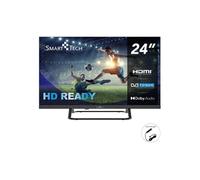 Smarttech Téléviseur LED 24HN01VC 24" (60 cm) HD 1366×768 HDMI USB Chargeur de véhicule 12V fourni